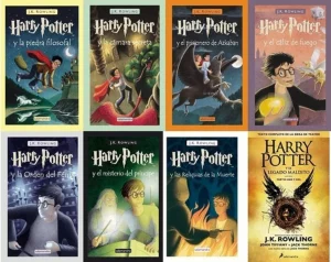 Todos los libros de la saga de Harry Potter